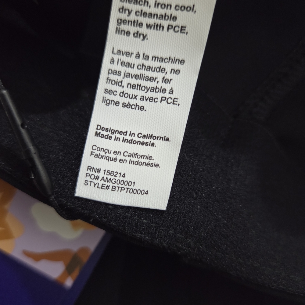 NWT Honeylove Perfectionist Pant Slimming Black Size Medium Pull On - Picture 12 of 12